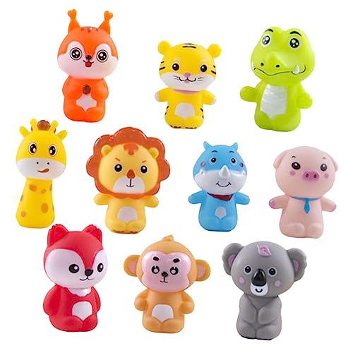 HONMEET 2 Sets Fingerpuppe Frühes Lernspielzeug Fingertierspielzeug Zoopuppen Bad Fingerpuppen Geschichtenerzählen Fingerpuppenspielzeug Fingerpuppen Für Kinder von HONMEET