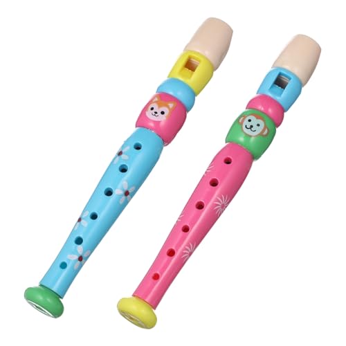 HONMEET 2 Stück Klarinette Kidcraft Spielset Musik Mädchen Spielzeug Kleines Tonbandgerät Xylophone Kleinkinder Spielzeug Kleinkindinstrumente Musikspielzeug Piccolo Musik Sopran von HONMEET