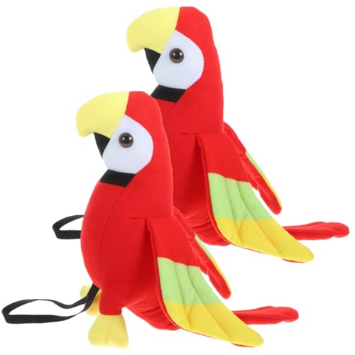 HONMEET 2 Stück Plüsch Papagei zum Aufhängen Leichtes Weiches Piratenkostüm Zubehör Realistisch Gestaltetes Kuscheltier für Piratenparty Halloween und Rollenspiele HONMEET 2 Stück Plüsch Papagei zum Aufhängen Leichtes Weiches Piratenkostüm Zubehör Realistisch Gestaltetes Kuscheltier für Piratenparty Halloween und Rollenspiele von HONMEET