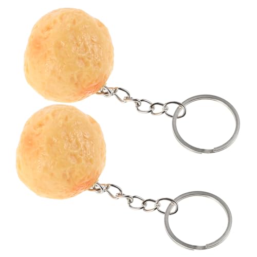 HONMEET 2 Stück Realistische Lebensmittel Schlüsselanhänger Takoyaki und Meeresfrüchte Imitation Schlüsselringe für Auto Tasche Küche Anhänger HONMEET 2 Stück Realistische Lebensmittel Schlüsselanhänger Takoyaki und Meeresfrüchte Imitation Schlüsselringe für Auto Tasche Küche Anhänger von HONMEET