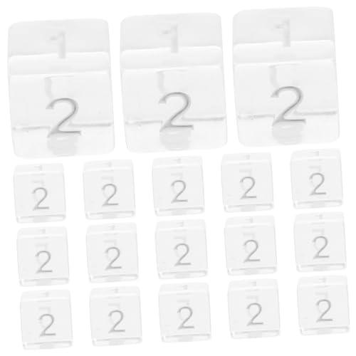 HONMEET 20pcs Cubic Brettspiel Dices Moti-seitigt Dice Plaything Party Game-Requisiten Für Spiele von HONMEET