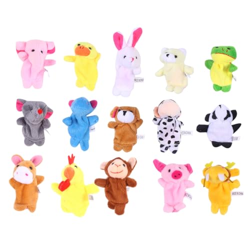 HONMEET 22 Teiliges üsch Handpuppenset Mit Füßen Doppellagige Tier Handpuppen Für Kleinkinder Und Babys 12 Tierkreiszeichen Und 10 Zufällige Tiere Ideales Für Rollenspiele Und von HONMEET