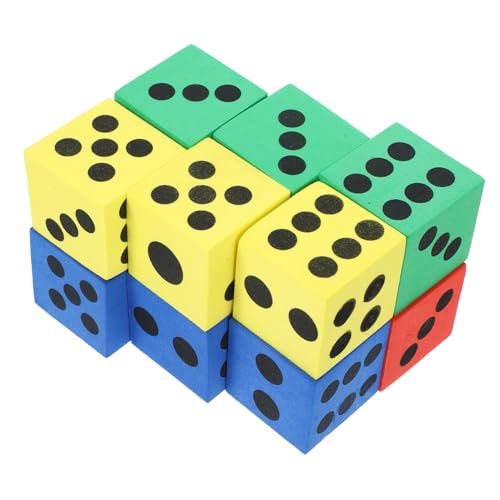 HONMEET 24 Stück Teiliges Jumbo Würfel Bunte Sechsseitige Spielwürfel aus Sicherem Schaumstoff Pädagogisches für Party Mitgebsel und Lernspielzeug HONMEET 24 Stück Teiliges Jumbo Würfel Bunte Sechsseitige Spielwürfel aus Sicherem Schaumstoff Pädagogisches für Party Mitgebsel und Lernspielzeug von HONMEET