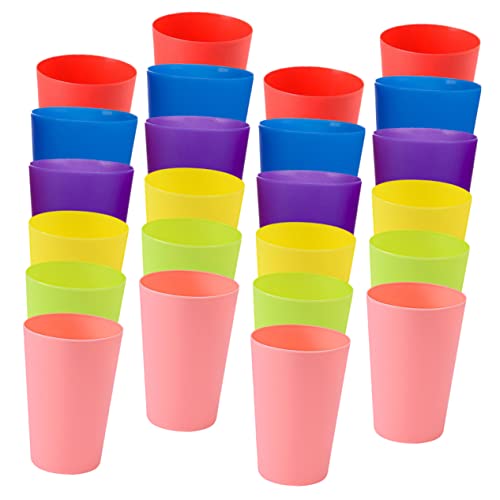 HONMEET 24St Tassen stapeln Becher zum schnellen Stapeln Babybaubecher Sport-Stapelbecher Stacking Cups plastikenten logikspiele Spielzeug Stapelbecher für Kinder -Stapelbecher von HONMEET