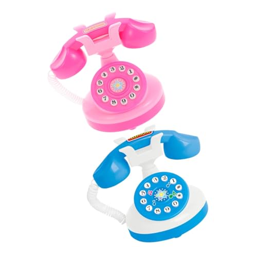 HONMEET 2St Mini-Telefonspielzeug -Spielzeugtelefon -Telefone Mini Telefon Interaktives Telefon Smartphone Telefon für Kindertelefon Plastik von HONMEET