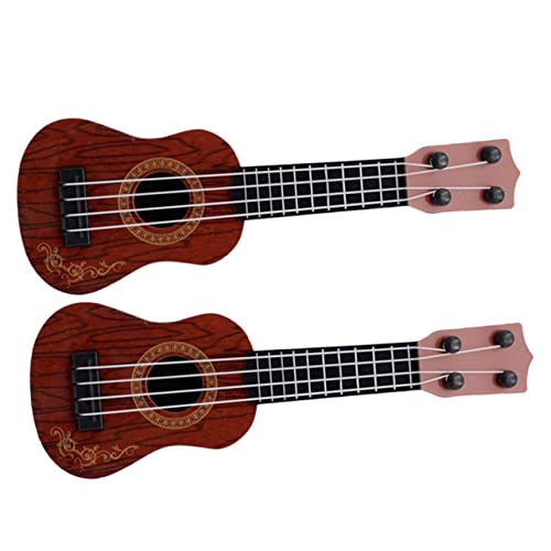 HONMEET 2St Mini-Ukulele Ukulele klassisches Instrument Mini-Spielzeug kinderinstrumente musikinstrumente für Kinder Spielzeuge Jungs-Spielzeug Gitarre für Anfänger Kinderspielzeug Ukulele von HONMEET