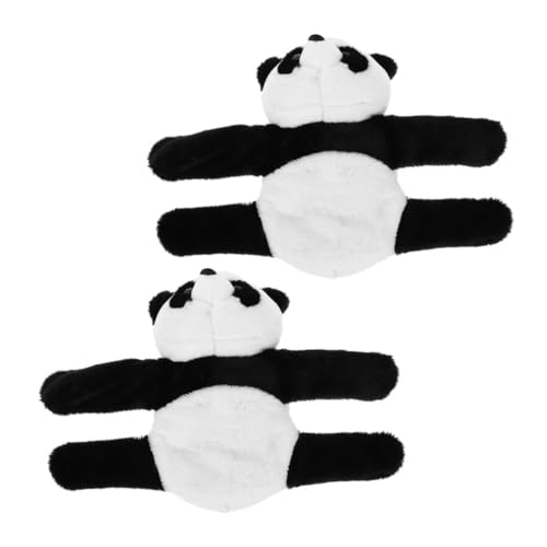 HONMEET 2stücke Kuscheltier Panda Slap Armband Weiche Plüscharmbänder Für Partys Niedliche Cartoon-tier-handgelenkspielzeuge Kleine Für Panda- HONMEET 2stücke Kuscheltier Panda Slap Armband Weiche Plüscharmbänder Für Partys Niedliche Cartoon-tier-handgelenkspielzeuge Kleine Für Panda- von HONMEET
