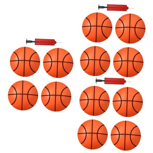 HONMEET 3 Sets Kleine Basketball Basketball Sportbälle Mini Trampolin Sportball Spielzeug Für Den Kindergarten Springende Bälle Luftgefüllte Basketball Spielzeuge Ersatz Basketball von HONMEET