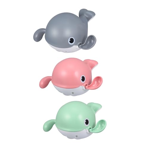 HONMEET 3 Stück Teiliges Badespielzeug Wal Sprinkler aus Hochwertigem mit Wasserablauf Sicherem Runddesign Fördert Koordination und Fantasie Geeignet für Junge Mädchen Kleinkinder HONMEET 3 Stück Teiliges Badespielzeug Wal Sprinkler aus Hochwertigem mit Wasserablauf Sicherem Runddesign Fördert Koordination und Fantasie Geeignet für Junge Mädchen Kleinkinder von HONMEET