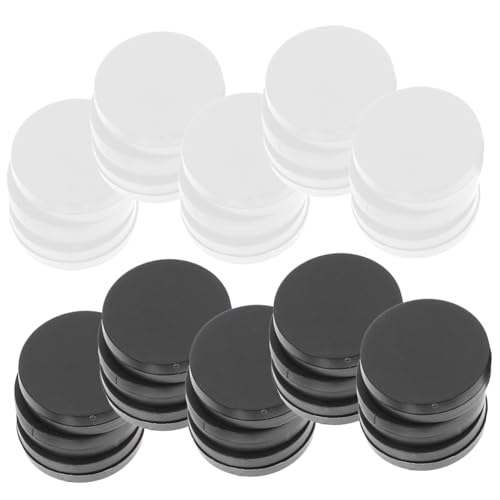 HONMEET 30 Stück Teiliges Runde Schach Ersatzsteine Dunkle und Helle Langlebige Zubehörteile für Brettspiele Glatte Oberfläche Robustes Material für Spielspaß und Unterricht HONMEET 30 Stück Teiliges Runde Schach Ersatzsteine Dunkle und Helle Langlebige Zubehörteile für Brettspiele Glatte Oberfläche Robustes Material für Spielspaß und Unterricht von HONMEET