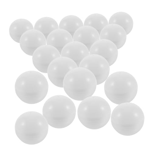 HONMEET 30st Lotteriekugel Leichte Bälle Partybälle Ball Öffenbar Offen Nahtlose Bälle Verlosen Bälle Für Die Party Pflücken Wiederverwendbar Aktivität Leere Tombolakugeln Bolas Weiß PVC von HONMEET