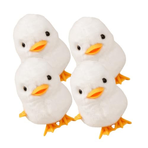 HONMEET 4 Stück Teiliges Aufziehspielzeug Plüsch Springende Enten Kleines Mechanisches Uhrwerkspielzeug als Partygeschenk Kinderfreundliches Wind Up Enten für Drinnen und Unterwegs HONMEET 4 Stück Teiliges Aufziehspielzeug Plüsch Springende Enten Kleines Mechanisches Uhrwerkspielzeug als Partygeschenk Kinderfreundliches Wind Up Enten für Drinnen und Unterwegs von HONMEET