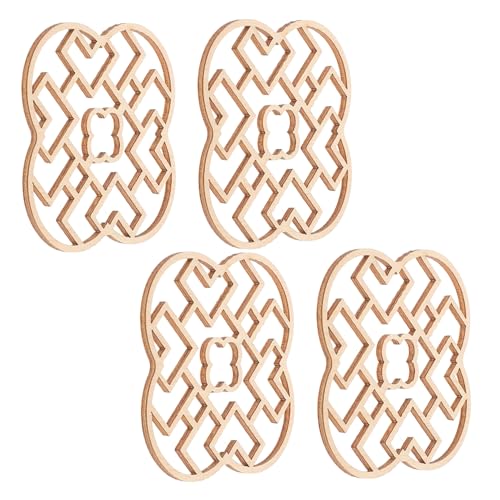 HONMEET 4 Stück Teiliges Miniatur holzfenster Chinesischer Stil Traditionelle Architektur Modellbau DIY Puppenhaus Zubehör für Bastler und Kulturfreunde HONMEET 4 Stück Teiliges Miniatur holzfenster Chinesischer Stil Traditionelle Architektur Modellbau DIY Puppenhaus Zubehör für Bastler und Kulturfreunde von HONMEET