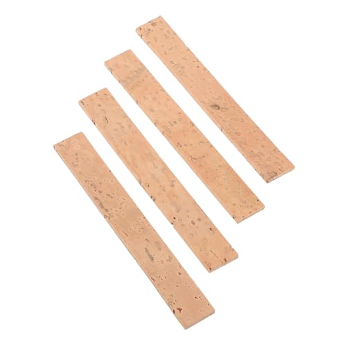 HONMEET Saxophon Klarinette Trompete Alto Tenor Hals Kork Pad Set Reparatur Kit 4 Pcs Weichholz Dichtung Stücke Für Holzbläser von HONMEET