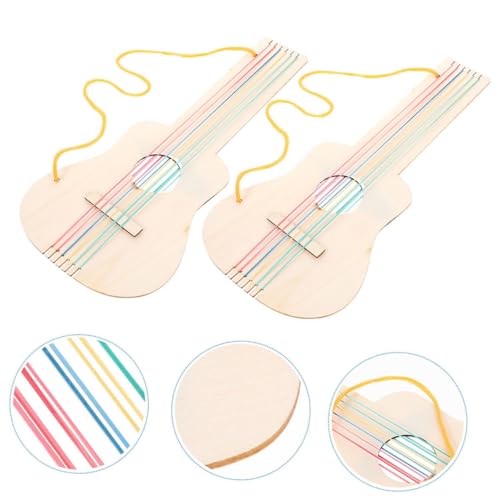 HONMEET 5 Stück Teiliges DIY Holz Gitarren für Unbemalte Hautfreundliche Holzgitarre zum Bemalen und Basteln Kreatives Musikspielzeug für Jungen und Mädchen Ab Jahren HONMEET 5 Stück Teiliges DIY Holz Gitarren für Unbemalte Hautfreundliche Holzgitarre zum Bemalen und Basteln Kreatives Musikspielzeug für Jungen und Mädchen Ab Jahren von HONMEET