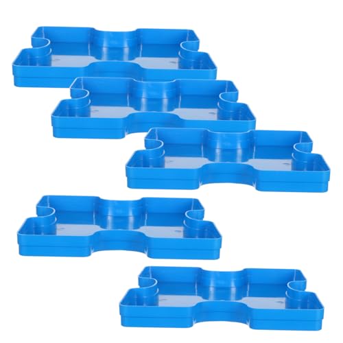 HONMEET 5 Stück Teiliges Puzzle-sortier Stapelbaren Aufbewahrungstabletts und Deckeln Vielseitiger Organizer für Puzzleteile Bastelmaterialien Perlen und Kleine Spielzeuge zur Einfachen HONMEET 5 Stück Teiliges Puzzle-sortier Stapelbaren Aufbewahrungstabletts und Deckeln Vielseitiger Organizer für Puzzleteile Bastelmaterialien Perlen und Kleine Spielzeuge zur Einfachen von HONMEET