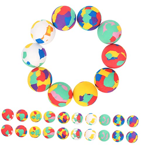HONMEET 50 Stück Teiliges EVA Bouncy Balls Bunt Kleine Springende Bälle Leichte Stress Spielzeuge für Tragbar für Geburtstage und Freizeitaktivitäten HONMEET 50 Stück Teiliges EVA Bouncy Balls Bunt Kleine Springende Bälle Leichte Stress Spielzeuge für Tragbar für Geburtstage und Freizeitaktivitäten von HONMEET