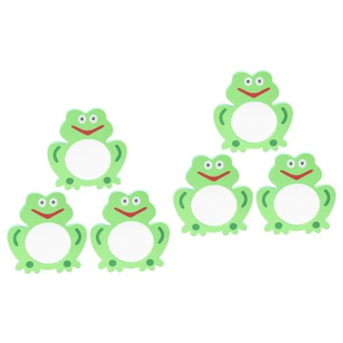 HONMEET 6 STK Frosch Spiegel Karikatur Badespielzeug für Kleinkinder Kinder badewannenspielzeug für Kinder Funny Toys Reisespielzeug für Kleinkinder Kleinkindspielzeug Eva von HONMEET