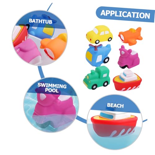 HONMEET 6 Stück Teiliges Badespielzeug Kleinkinder Elastische Kompakte Quetschspielzeuge mit Geräuschfunktion Kindgerechtes Badewannenspielzeug zur Muskelentwicklung und Entspanntem HONMEET 6 Stück Teiliges Badespielzeug Kleinkinder Elastische Kompakte Quetschspielzeuge mit Geräuschfunktion Kindgerechtes Badewannenspielzeug zur Muskelentwicklung und Entspanntem von HONMEET