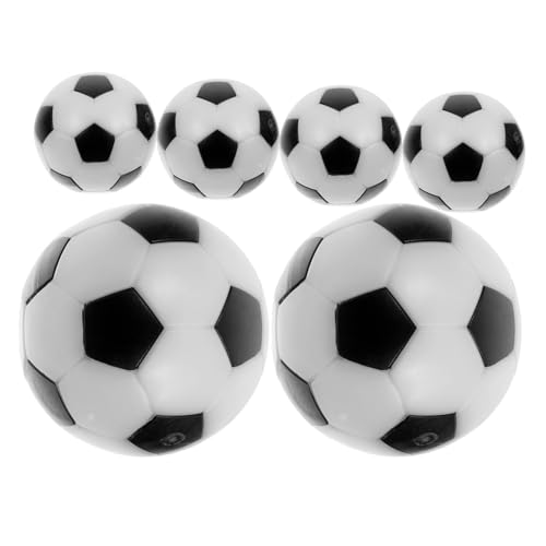 HONMEET 6er Set Tischfußball Bälle 32mm / Kleine Fußball Bälle Für Tischkicker Ideal Für Und Erwachsene Perfektes Zubehör Für Tischfußballspiele von HONMEET