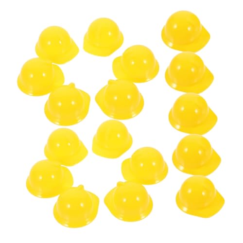 HONMEET 60 Stück Kleiner Bauhelm Für Puppen Hühner Helm Kunststoff Gelb Selbstgemacht Dekoration Für Weinflaschen Partyzubehör Kleiner Sicherheitshelm HONMEET 60 Stück Kleiner Bauhelm Für Puppen Hühner Helm Kunststoff Gelb Selbstgemacht Dekoration Für Weinflaschen Partyzubehör Kleiner Sicherheitshelm von HONMEET