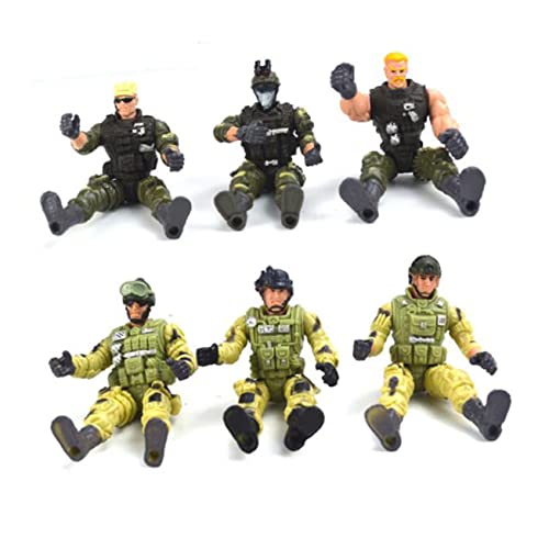 HONMEET 6pcs Special Forces Spielzeug Lustige Eltern-Kind Interaktive Praktische Special Forces Modellspielzeug Für Mädchen Jungen Kinder von HONMEET