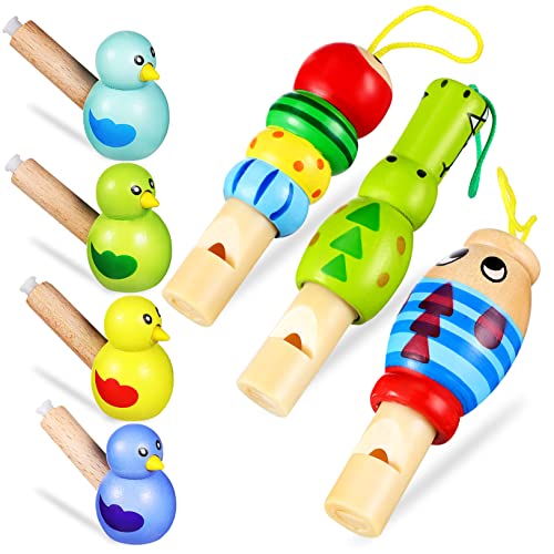 HONMEET 7 Stk Tierische Pfeife Pfeifen Mit Lanyard Spielzeug Mit Musikpfeifen Kajakpfeife Krachmacher-spielzeug Cartoon-pfeife Krachmacherpfeife Schiedsrichter Pfeifen Spielzeugpfeife Pvc von HONMEET