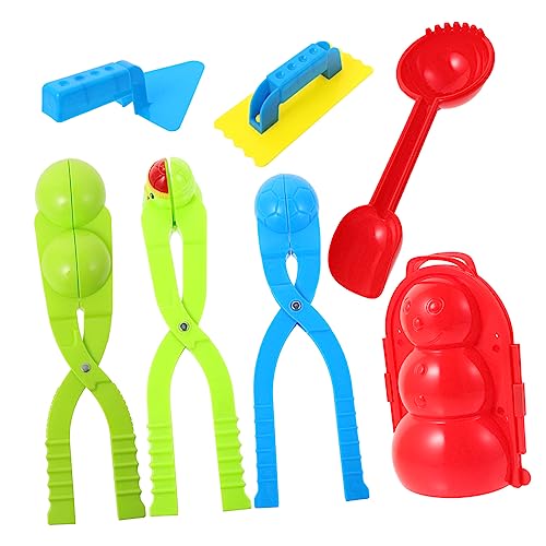 HONMEET 7 Teiliges Schneeball Maker Set Lustiges Schneespielzeug Für Kinder Ideales Spielzeug Für Schneeballschlachten Und Sandburgen Perfekt Für Outdoor Aktivitäten Im Winter Und von HONMEET