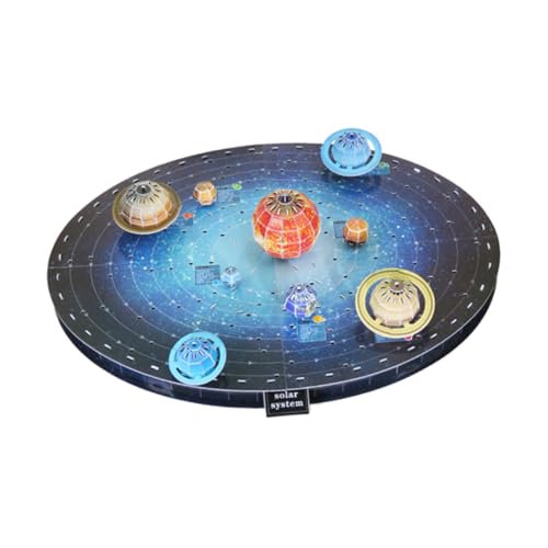 HONMEET 8 kinderpuzzle Kinderspielzeug Spielzeug für Kinder hühner Spielzeug Kid Toys rätselspiel spatium Planeten-Rätsel 3D-Puzzle Spielzeuge pädagogisches Spielzeug Puzzles aus Papier von HONMEET