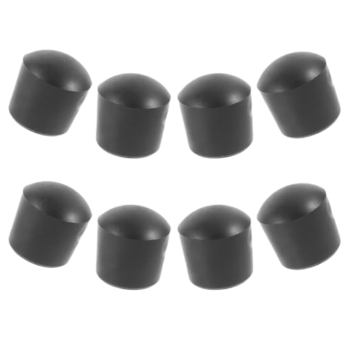 HONMEET 8St Fußballmaschinenkappe futbolito Kickermaschine Stecker Kickergriffe Spiel tischkicker zubehör tischkicker ersatzteile Kickerspitze Stecker Teile von Fußballmaschinen PVC Black von HONMEET