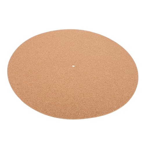 HONMEET Anti Kork Plattenspieler Matte Vinyl Plattenspieler Slipmat Schallplatten Plattenspieler Slipmat Musikzubehör Vinyl Schallplatten Kissen von HONMEET