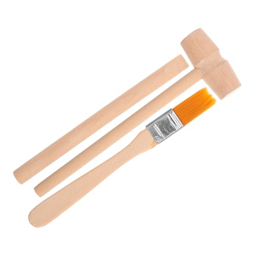 HONMEET Ausgrabungsset aus Holz Teiliges Lernspielzeug mit Hammer Meißel und Pinsel Pädagogisches Werkzeug für Kleine Archäologen Fördert Kreativität und Feinmotorik HONMEET Ausgrabungsset aus Holz Teiliges Lernspielzeug mit Hammer Meißel und Pinsel Pädagogisches Werkzeug für Kleine Archäologen Fördert Kreativität und Feinmotorik von HONMEET