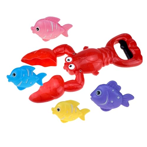 HONMEET Badewannenspielzeug Bunte Hummer Fischform Batteriefrei Kreative Wasserspielzeuge für Junge Mädchen Badewanne Fördert Spielerisch Badespaß und Interaktion HONMEET Badewannenspielzeug Bunte Hummer Fischform Batteriefrei Kreative Wasserspielzeuge für Junge Mädchen Badewanne Fördert Spielerisch Badespaß und Interaktion von HONMEET
