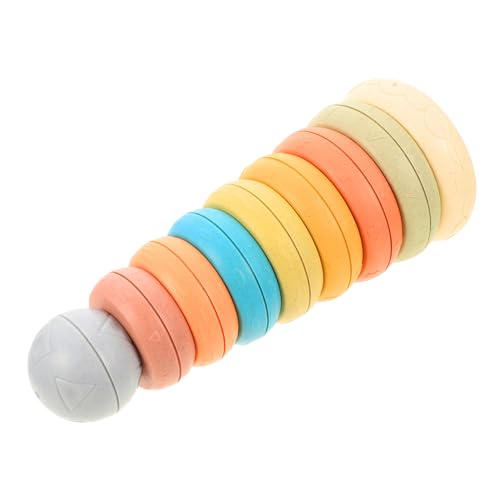 HONMEET Bunte Silikon Stapelringe Babyspielzeug Montessori Lernspielzeug für Kleinkinder Ab Jahr Stabile Struktur Fördert Kreativität und Motorische Entwicklung Geschenk HONMEET Bunte Silikon Stapelringe Babyspielzeug Montessori Lernspielzeug für Kleinkinder Ab Jahr Stabile Struktur Fördert Kreativität und Motorische Entwicklung Geschenk von HONMEET