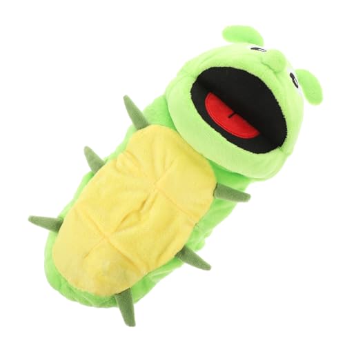 HONMEET Cartoon Caterpillar Handpuppe Tragbares Plüsch Caterpillar Toy Lustige Caterpillar Handpuppe von HONMEET