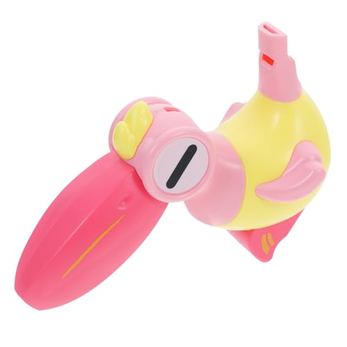 HONMEET Katzen Cartoon Vogel Mundpfeife Für Party Accessoire Wasserspielzeug Lernspielzeug Zur Stimmtraining Pink von HONMEET