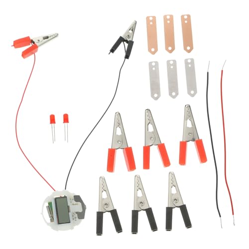 HONMEET DIY Fruit Battery Wissenschaftsset mit Kartoffeluhr Spannendes Elektro experimentierkit für Schüler Kreatives Lernspielzeug Neugier und Praktischen Fähigkeiten HONMEET DIY Fruit Battery Wissenschaftsset mit Kartoffeluhr Spannendes Elektro experimentierkit für Schüler Kreatives Lernspielzeug Neugier und Praktischen Fähigkeiten von HONMEET