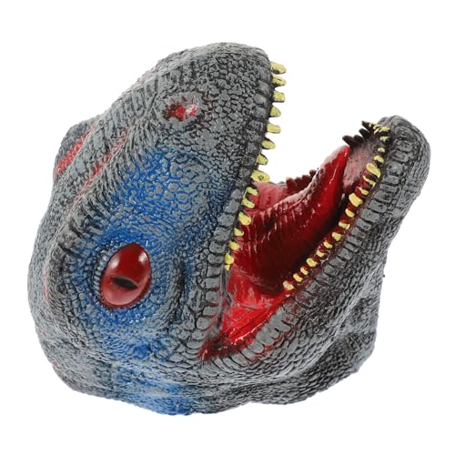 HONMEET Dinosaurier-Handpuppe tierische Handpuppe Hippo Zahnarzt Spielzeug Handpuppen Handpuppe mit Dinosaurierkopf Handpuppe Dinosauriermodell Rollenspiel Handpuppe Puppen Lernspielzeug von HONMEET