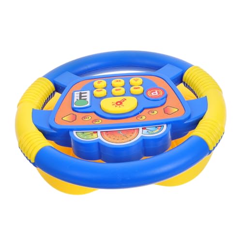 HONMEET Drehbares Lenkrad mit Musik und Licht Interaktives Lernspielzeug für Fördert Hand Auge Koordination und Motorik Geeignet als Aufsatz für Kinderwagen und Autositze HONMEET Drehbares Lenkrad mit Musik und Licht Interaktives Lernspielzeug für Fördert Hand Auge Koordination und Motorik Geeignet als Aufsatz für Kinderwagen und Autositze von HONMEET