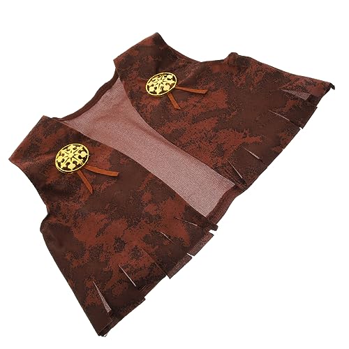 HONMEET Halloween Kostüme Halloween Kleidung Einfach Zu Tragendes Kostüm Attraktives Kostüm Kinderkleidung Jungenkleidung Western Chaps Outfit Western Rollenspielkostüm Kinder von HONMEET