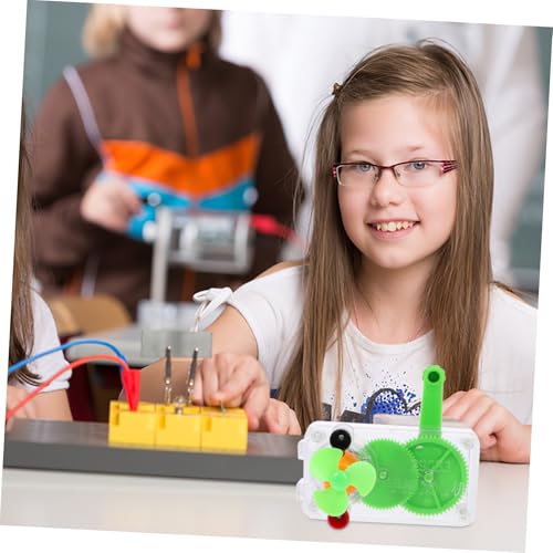 HONMEET Handkurbel Generator Tragbarer Manueller Stromerzeuger DIY Elektrizitätsgenerator für Grundschule Experiment Physik Lernspielzeug Kreative HONMEET Handkurbel Generator Tragbarer Manueller Stromerzeuger DIY Elektrizitätsgenerator für Grundschule Experiment Physik Lernspielzeug Kreative von HONMEET