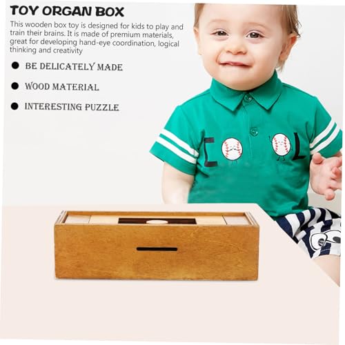 HONMEET Holz Box mit Verborgenem Fach Kognitives Denkspielzeug für Jugendliche Anspruchsvolles Knobelspiel aus Sicherem Naturholz Geschenk zu Weihnachten und Geburtstag HONMEET Holz Box mit Verborgenem Fach Kognitives Denkspielzeug für Jugendliche Anspruchsvolles Knobelspiel aus Sicherem Naturholz Geschenk zu Weihnachten und Geburtstag von HONMEET
