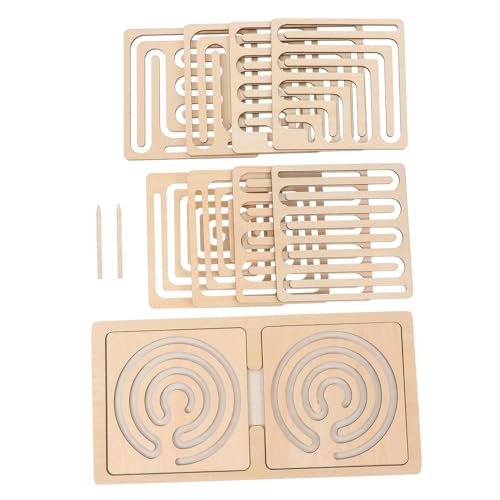 HONMEET Holz Gehirn Puzzle für Erwachsene und Fördert Feinmotorik und Konzentration Montessori Lernspielzeug für Ganzheitliche Gehirnentwicklung Motorische Fähigkeiten Trainingsspielzeug HONMEET Holz Gehirn Puzzle für Erwachsene und Fördert Feinmotorik und Konzentration Montessori Lernspielzeug für Ganzheitliche Gehirnentwicklung Motorische Fähigkeiten Trainingsspielzeug von HONMEET