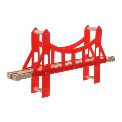 HONMEET Holzeisenbahn Brücke Robuste Hölzerne Hängebrücke Eisenbahn zubehör Abnehmbar und Kombinierbar Pädagogisch für Jungen und Mädchen Kompatibel mit Gängigen Schienensystemen HONMEET Holzeisenbahn Brücke Robuste Hölzerne Hängebrücke Eisenbahn zubehör Abnehmbar und Kombinierbar Pädagogisch für Jungen und Mädchen Kompatibel mit Gängigen Schienensystemen von HONMEET