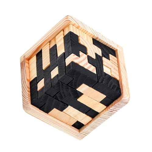 HONMEET Holzpuzzle Kongming Schloss Intelligentes Denkspiel Holzspielzeug Montessori Geduldsspiel Denkvermögen Eltern Junge Mädchen Interaktion Gehirntraining HONMEET Holzpuzzle Kongming Schloss Intelligentes Denkspiel Holzspielzeug Montessori Geduldsspiel Denkvermögen Eltern Junge Mädchen Interaktion Gehirntraining von HONMEET