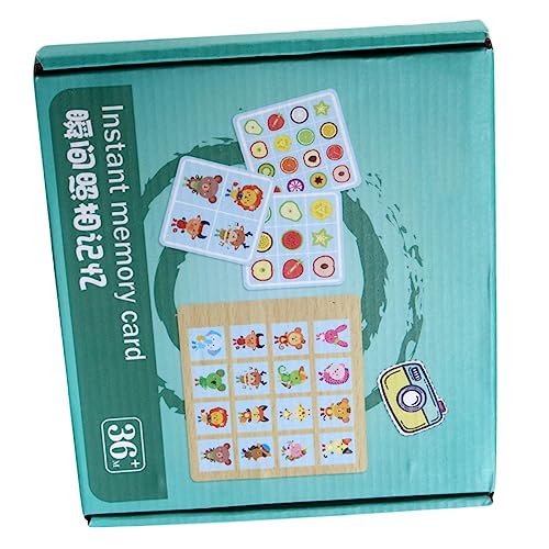 HONMEET Instant Memory Toy Memory Concentration Logisches Denken Zugspielzeug Lernspielzeug Für Kinder (zufällige Farbe) von HONMEET