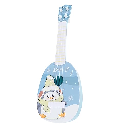 HONMEET Kinderspielzeuggitarre Kinder Ukulele Hawaii Gitarrenspielzeug Cartoon Kaninchen Ukulele Kindermusikspielzeug Kinderspielzeuggitarre Kindergitarrenspielzeug Kinderspielzeug von HONMEET