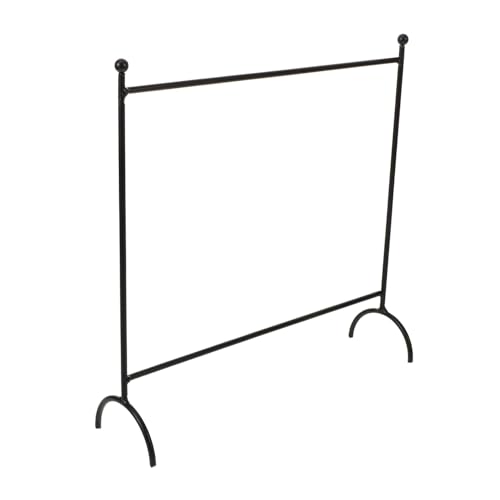 HONMEET Kleiner Puppenkleiderständer aus Robustem Eisen Vielseitiger für Puppen Stilvolles Aufbewahrungsregal für Puppenzubehör Schwarzer Miniatur kleiderbügel HONMEET Kleiner Puppenkleiderständer aus Robustem Eisen Vielseitiger für Puppen Stilvolles Aufbewahrungsregal für Puppenzubehör Schwarzer Miniatur kleiderbügel von HONMEET
