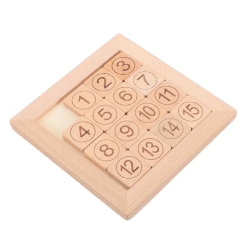 HONMEET Lernspielzeug Zahlenrätsel Schiebepuzzle aus Sicherem Material Fördert Problemlösung Kreativität und Zusammenarbeit Geeignet für Frühen Bildung und Geistigen Entwicklung HONMEET Lernspielzeug Zahlenrätsel Schiebepuzzle aus Sicherem Material Fördert Problemlösung Kreativität und Zusammenarbeit Geeignet für Frühen Bildung und Geistigen Entwicklung von HONMEET
