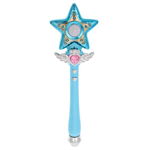 HONMEET Lichtzauberstab für Mädchen mit Musik und Leuchten Sicherer Kunststoff Blinkend Interaktives für Geburtstagsfeiern Familienfeste Partyspaß Blau HONMEET Lichtzauberstab für Mädchen mit Musik und Leuchten Sicherer Kunststoff Blinkend Interaktives für Geburtstagsfeiern Familienfeste Partyspaß Blau von HONMEET